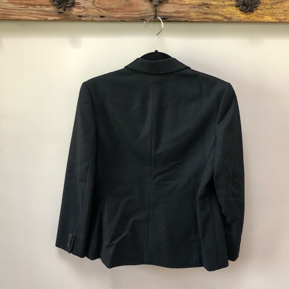 Pendleton 100% Virgin Wool Black Blazer- Sz 4P - Picture 5 of 5